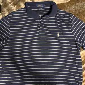 Blue and Gray stripped, Polo Ralph Lauren polo